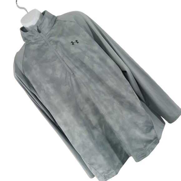 Under Armour Other - NWT! UNDER ARMOUR! MOTTLED GRAY ALL SEASON GEAR, DRY & LIGHT GOLF SHIRT! SZ 2XL